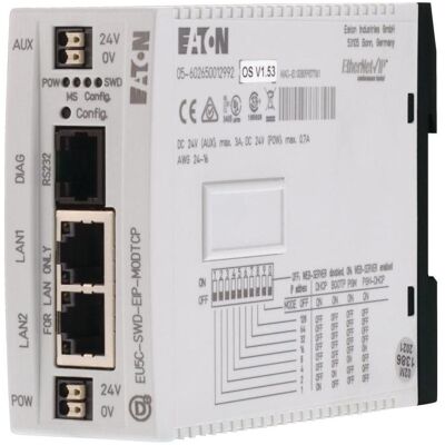 Eaton Passerelle SmartWire-DT vers Ethernet IP, Automatisation - Publicité Eaton Passerelle SmartWire-DT vers Ethernet IP, Automatisation - Publicité