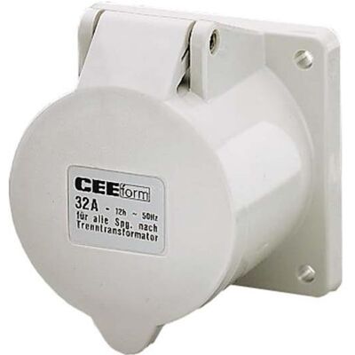 Mennekes, Prise de courant, MEN 2973A 16A3P 1H>50V Prise en saillie TA IP44 - Publicité Mennekes, Prise de courant, MEN 2973A 16A3P 1H>50V Prise en saillie TA IP44 - Publicité