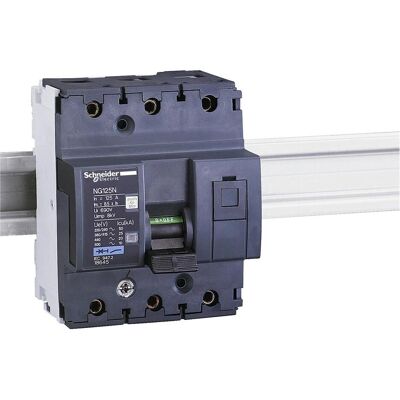 Schneider Electric - Disjoncteur NG125N 3P 20A courbe C - Protection électrique - Publicité Schneider Electric - Disjoncteur NG125N 3P 20A courbe C - Protection électrique - Publicité