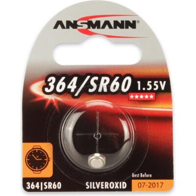 Ansmann 364 Oxyde d'argent SR60 (1 pcs, SR60, 12 mAh), Batteries + piles - Publicité Ansmann 364 Oxyde d'argent SR60 (1 pcs, SR60, 12 mAh), Batteries + piles - Publicité