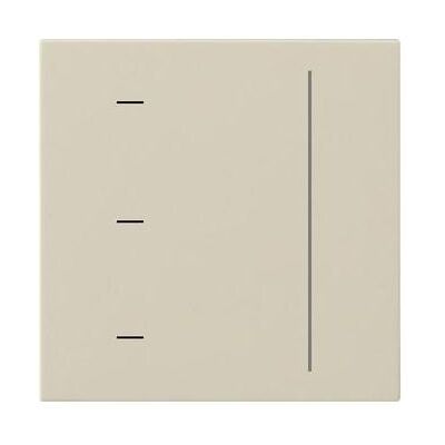 Gira 536501 Interrupteur tactile - Système 3000, blanc crème, 1 bouton - Publicité Gira 536501 Interrupteur tactile - Système 3000, blanc crème, 1 bouton - Publicité