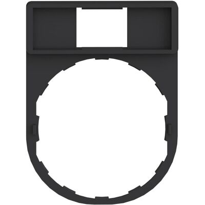 Schneider Electric ZBZ32 Support pour Étiquettes Noire Rouge - Accessoire Interrupteur Électrique - Publicité Schneider Electric ZBZ32 Support pour Étiquettes Noire Rouge - Accessoire Interrupteur Électrique - Publicité