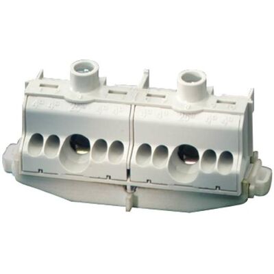 Hensel Connecteur pour câble, Bornier 1p gr 80A 1,5-25qmm Thermopl 11135000 - Publicité Hensel Connecteur pour câble, Bornier 1p gr 80A 1,5-25qmm Thermopl 11135000 - Publicité