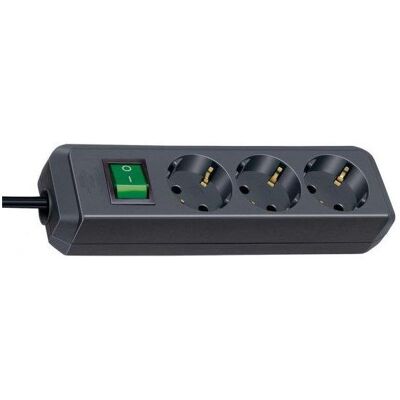 Brennenstuhl, Multiprise, Listwa zasilająca EXT CORD 1152900023 5M 3V BLACK (3x, CEE 7/3, 5 m) - Publicité Brennenstuhl, Multiprise, Listwa zasilająca EXT CORD 1152900023 5M 3V BLACK (3x, CEE 7/3, 5 m) - Publicité