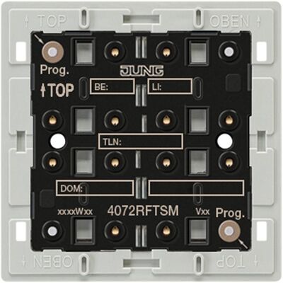 Jung 4072RFTSM - Module d'interrupteur sans fil KNX - Publicité Jung 4072RFTSM - Module d'interrupteur sans fil KNX - Publicité