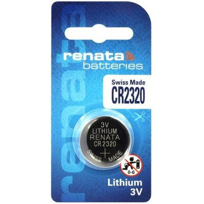 Pile au lithium Camelion CR2320 - 23mm compacte - 150mAh - 3V - Publicité Pile au lithium Camelion CR2320 - 23mm compacte - 150mAh - 3V - Publicité