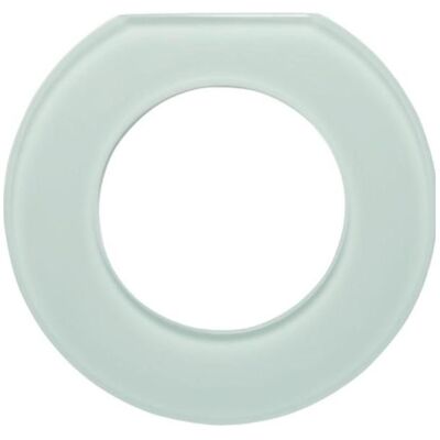 Hager, Accessoires Gamme d'interrupteurs, Cadre final en verre simple WTD7173GWG série verre blanc polaire - Publicité Hager, Accessoires Gamme d'interrupteurs, Cadre final en verre simple WTD7173GWG série verre blanc polaire - Publicité