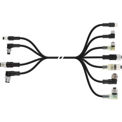 Lapp AB-C4-M12MA-0,6PUR-M12FS, Câble + prise électronique - Publicité Lapp AB-C4-M12MA-0,6PUR-M12FS, Câble + prise électronique - Publicité