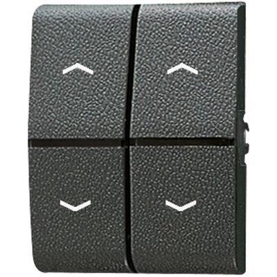 JUNG, Accessoires Gamme d'interrupteurs, Bascule 2t Jalousie WG 800 anth mt flèches 805MP - Publicité JUNG, Accessoires Gamme d'interrupteurs, Bascule 2t Jalousie WG 800 anth mt flèches 805MP - Publicité