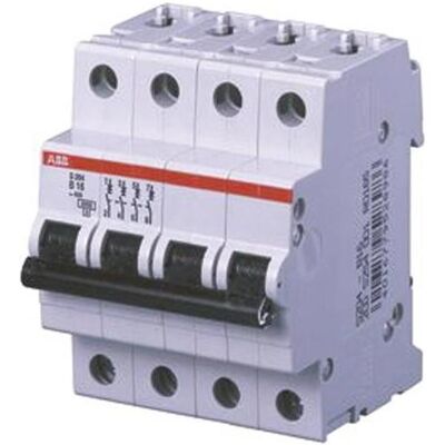 ABB S204-B63 Disjoncteur 4P 63A - Protection électrique - Publicité ABB S204-B63 Disjoncteur 4P 63A - Protection électrique - Publicité