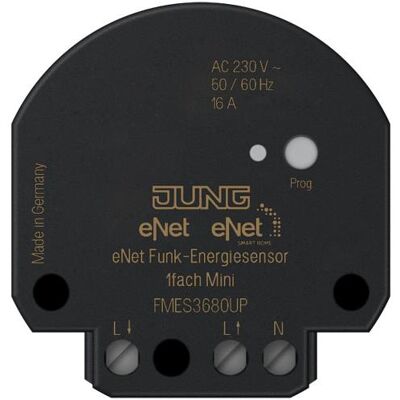 JUNG, Accessoires Gamme d'interrupteurs, Capteur d'énergie radio UP, 1 canal, mini FMES3680UP - Publicité JUNG, Accessoires Gamme d'interrupteurs, Capteur d'énergie radio UP, 1 canal, mini FMES3680UP - Publicité