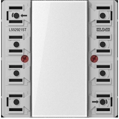 JUNG, Accessoires Gamme d'interrupteurs, Module poussoir KNXLS 52921 STUniversel double F50 série LS - Publicité JUNG, Accessoires Gamme d'interrupteurs, Module poussoir KNXLS 52921 STUniversel double F50 série LS - Publicité