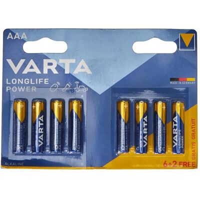 Varta LR6 AAA 1,5V Batteries Haute Énergie - Batteries - Publicité Varta LR6 AAA 1,5V Batteries Haute Énergie - Batteries - Publicité