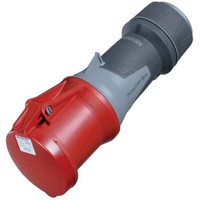 Mennekes PowerTOP Xtra 63A 4P 6H IP44 Rouge - Connecteur électrique - Publicité Mennekes PowerTOP Xtra 63A 4P 6H IP44 Rouge - Connecteur électrique - Publicité