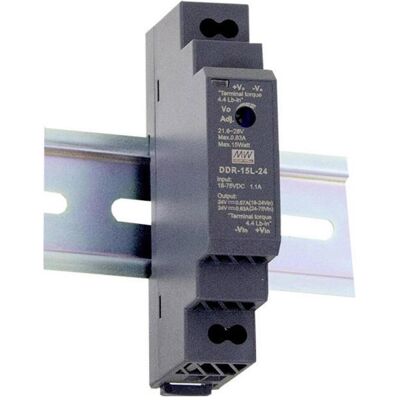 MeanWell, Distributeur de courant mobile, MEAN WELL DDR-15G-15, 15 W, 15 V, 1 A, RoHS, 54,5 mm, 90 mm - Publicité MeanWell, Distributeur de courant mobile, MEAN WELL DDR-15G-15, 15 W, 15 V, 1 A, RoHS, 54,5 mm, 90 mm - Publicité