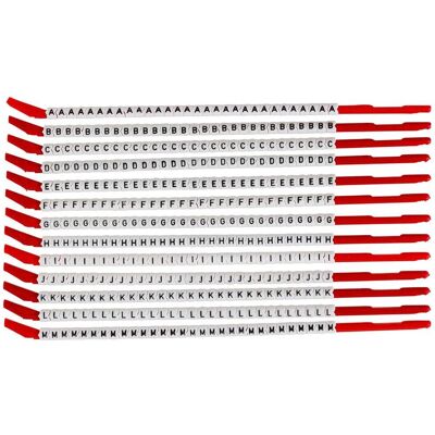 Brady, Accessoires de connexion par câble, SCNC-10-A-M, Combipack Clipsleeve Marqueur de fil, blanc, inscription "" A - Publicité Brady, Accessoires de connexion par câble, SCNC-10-A-M, Combipack Clipsleeve Marqueur de fil, blanc, inscription "" A - Publicité