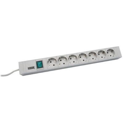 Digitus Multiprise, Professional DN-19 PDU-7S (7x, CEE 7/3, 2 m) - Publicité Digitus Multiprise, Professional DN-19 PDU-7S (7x, CEE 7/3, 2 m) - Publicité