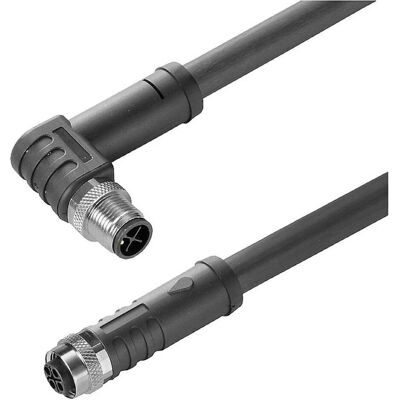 Weidmüller Câble pour capteurs/actionneurs, câble de raccordement, M12/M12, 4, 3 m SAIL-M12WM12G-S-3.0P -, Câble + prise électronique, Noir - Publicité Weidmüller Câble pour capteurs/actionneurs, câble de raccordement, M12/M12, 4, 3 m SAIL-M12WM12G-S-3.0P -, Câble + prise électronique, Noir - Publicité