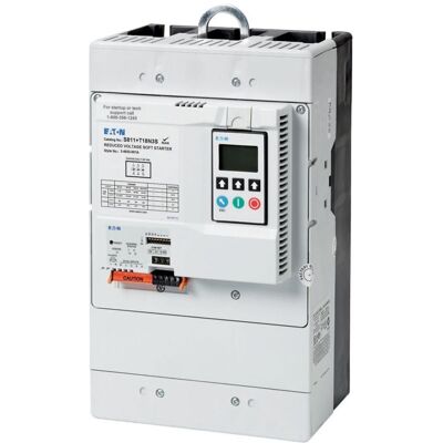 Eaton, Commande moteur, Démarreur progressif, 180 A, 200-690 V CA, Us= 24 168986 - Publicité Eaton, Commande moteur, Démarreur progressif, 180 A, 200-690 V CA, Us= 24 168986 - Publicité