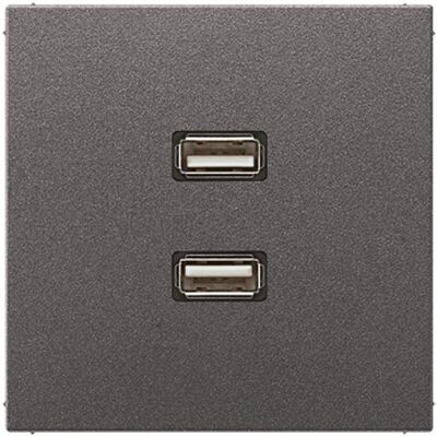 Jung MAAL1153AN - Connecteur multimédia - Anthracite - 2 USB - Montage mural - Publicité Jung MAAL1153AN - Connecteur multimédia - Anthracite - 2 USB - Montage mural - Publicité