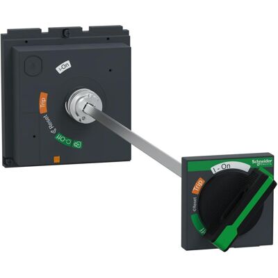 Schneider - ComPacT nsx - interrupteur rotatif télescopique pour appareil sur chassis - 500mm pour NSX630 - LV432603T - Publicité Schneider - ComPacT nsx - interrupteur rotatif télescopique pour appareil sur chassis - 500mm pour NSX630 - LV432603T - Publicité