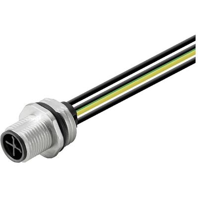 Weidmüller SAIE-M12S-3+PE-S-05U, Câble + prise électronique - Publicité Weidmüller SAIE-M12S-3+PE-S-05U, Câble + prise électronique - Publicité