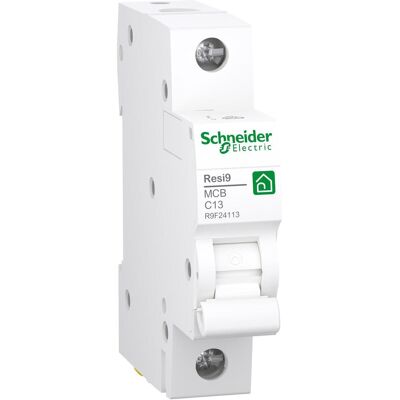Schneider Electric R9F24113 - Resi9 1P, 13A, C - Interrupteur différentiel - Publicité Schneider Electric R9F24113 - Resi9 1P, 13A, C - Interrupteur différentiel - Publicité