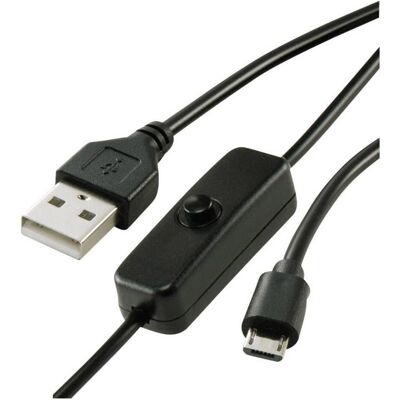 Câble d'alimentation Renkforce pour Raspberry Pi - Interrupteur marche/arrêt - 1m - Publicité Câble d'alimentation Renkforce pour Raspberry Pi - Interrupteur marche/arrêt - 1m - Publicité