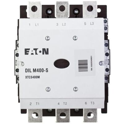 Eaton DILM400-S/22 Contacteur 3-Phase - 200kW - Publicité Eaton DILM400-S/22 Contacteur 3-Phase - 200kW - Publicité