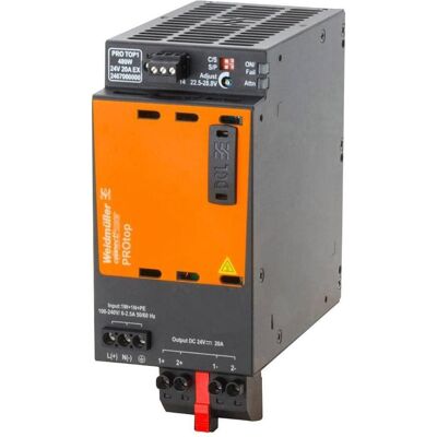 Weidmüller PRO TOP1 480W 24V 20A Alimentation secteur - Industriel - Publicité Weidmüller PRO TOP1 480W 24V 20A Alimentation secteur - Industriel - Publicité