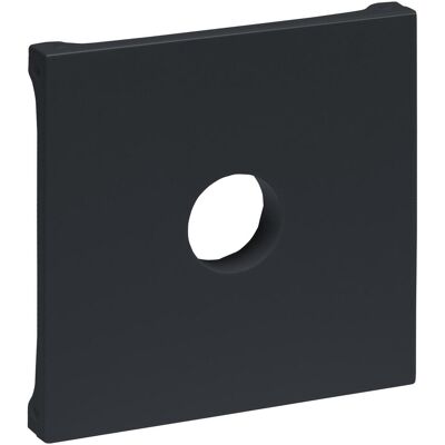 Legrand Accessoires Gamme d'interrupteurs, SEANO Cache pour prise TV type F, anthracite, 765465 - Publicité Legrand Accessoires Gamme d'interrupteurs, SEANO Cache pour prise TV type F, anthracite, 765465 - Publicité