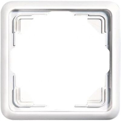 JUNG, Accessoires Gamme d'interrupteurs, ST Cadre simple 5581WW blanc alpin - Publicité JUNG, Accessoires Gamme d'interrupteurs, ST Cadre simple 5581WW blanc alpin - Publicité