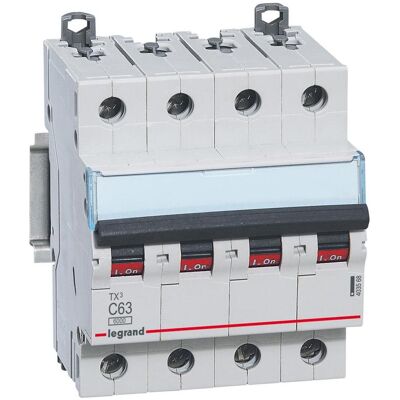 Legrand Disjoncteur, 403568 Disjoncteur de protection de ligne 63 A 400 V/AC - Publicité Legrand Disjoncteur, 403568 Disjoncteur de protection de ligne 63 A 400 V/AC - Publicité
