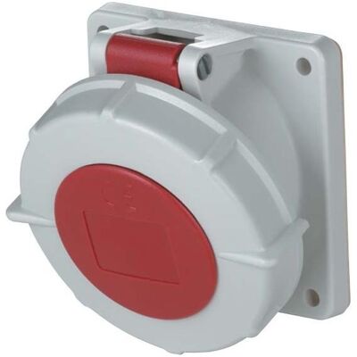 Mennekes, Prise de courant, MEN 1805 32A4P 6H400V Prise en saillie TwinCONTACT IP67 - Publicité Mennekes, Prise de courant, MEN 1805 32A4P 6H400V Prise en saillie TwinCONTACT IP67 - Publicité