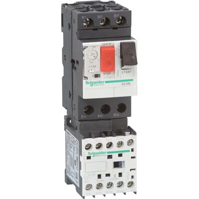 Schneider Electric GV2ME06K1BW3 - Démarreur de moteur - IP20 - 0,37kW - Publicité Schneider Electric GV2ME06K1BW3 - Démarreur de moteur - IP20 - 0,37kW - Publicité
