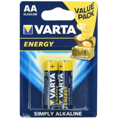 Piles AA Varta R6 - Puissance Fiable - Publicité Piles AA Varta R6 - Puissance Fiable - Publicité