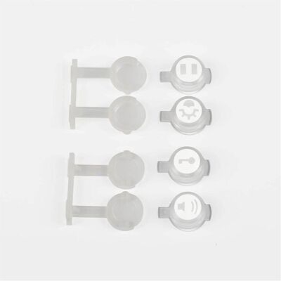 Ritto, Sécurité des bâtiments : accessoires, Jeu de boutons-poussoirs Pour 17875, 17877 Blanc RGE1275201 - Publicité Ritto, Sécurité des bâtiments : accessoires, Jeu de boutons-poussoirs Pour 17875, 17877 Blanc RGE1275201 - Publicité