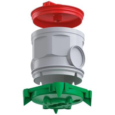 Kaiser Boîte de jonction, Boîte de jonction béton IP3X Ø35x82mm Kst - Publicité Kaiser Boîte de jonction, Boîte de jonction béton IP3X Ø35x82mm Kst - Publicité