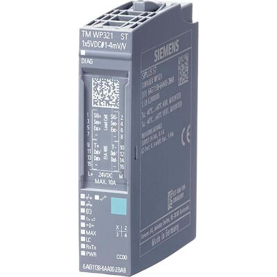 Siemens - WP321 - interface cellule de pesée 1 canal - Module industriel - Publicité Siemens - WP321 - interface cellule de pesée 1 canal - Module industriel - Publicité