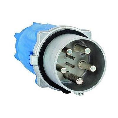 Mennekes, Prise + connecteur, Connecteur 160A5p6h 400V IP67 (CEI 60309) - Publicité Mennekes, Prise + connecteur, Connecteur 160A5p6h 400V IP67 (CEI 60309) - Publicité
