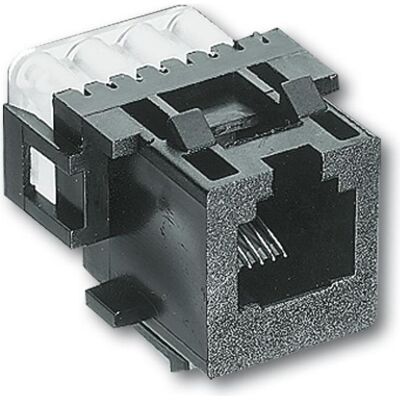 Busch-Jaeger, Accessoires Gamme d'interrupteurs, Jack modulaire 0211 8 broches - Publicité Busch-Jaeger, Accessoires Gamme d'interrupteurs, Jack modulaire 0211 8 broches - Publicité