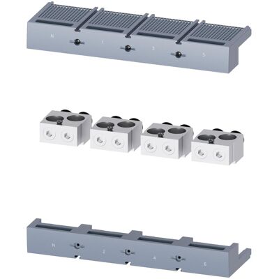 Siemens 3VA9504-0JG23 - Bornier pour conducteurs ronds - Compatible avec interrupteurs de puissance compact - Publicité Siemens 3VA9504-0JG23 - Bornier pour conducteurs ronds - Compatible avec interrupteurs de puissance compact - Publicité