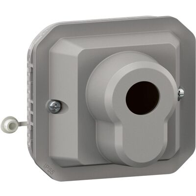 Legrand LEGR Anneau de support, Bouton + interrupteur, Gris - Publicité Legrand LEGR Anneau de support, Bouton + interrupteur, Gris - Publicité
