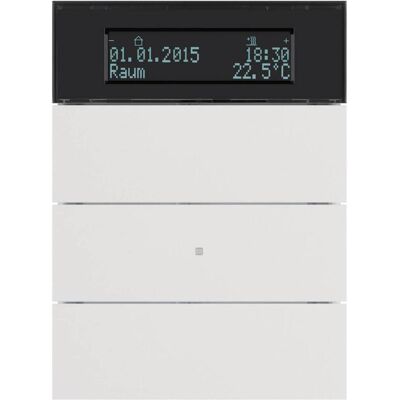 Berker GmbH & Co. KG Capteur à touche 75663599 triple avec température ambiante (75663599), Thermostat, Blanc - Publicité Berker GmbH & Co. KG Capteur à touche 75663599 triple avec température ambiante (75663599), Thermostat, Blanc - Publicité
