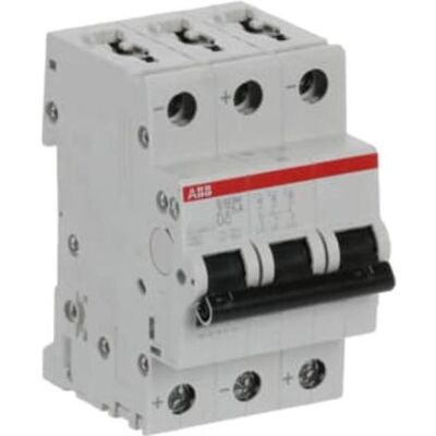 ABB, Disjoncteur, LS S203M-K32UC Disjoncteur K-Char, 10kA, 32A, 3P - Publicité ABB, Disjoncteur, LS S203M-K32UC Disjoncteur K-Char, 10kA, 32A, 3P - Publicité