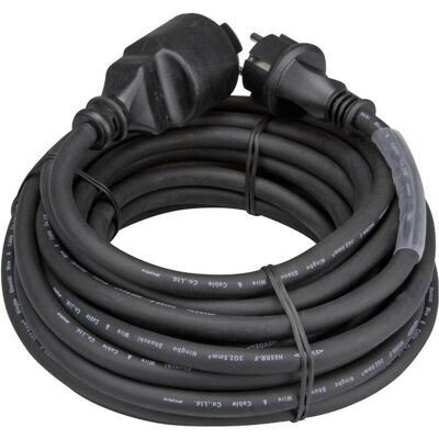 Perel Rallonge, EC10R25STBHQ Rallonge électrique 16 A noire 10.00 m (10 m) - Publicité Perel Rallonge, EC10R25STBHQ Rallonge électrique 16 A noire 10.00 m (10 m) - Publicité