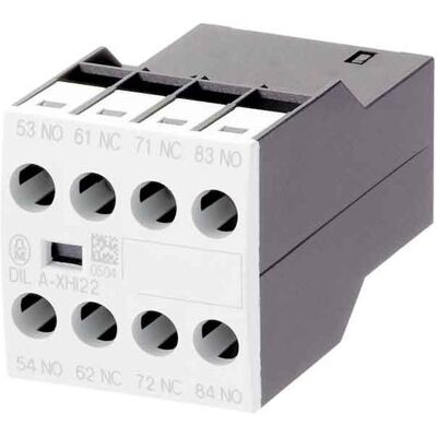 Eaton DILA-XHIV22 276429 Module de contact auxiliaire haut 1S+1fS+1Ö+1s, Bouton + interrupteur, Noir - Publicité Eaton DILA-XHIV22 276429 Module de contact auxiliaire haut 1S+1fS+1Ö+1s, Bouton + interrupteur, Noir - Publicité