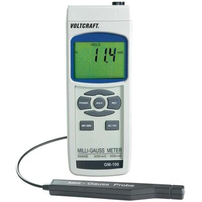 Voltcraft, Détecteur, Analyseur de champ magnétique GM-100 (Analyseur de champ magnétique) - Publicité Voltcraft, Détecteur, Analyseur de champ magnétique GM-100 (Analyseur de champ magnétique) - Publicité