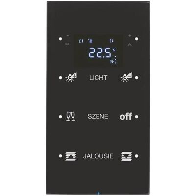 Berker 75643155, Thermostat, Noir - Publicité Berker 75643155, Thermostat, Noir - Publicité