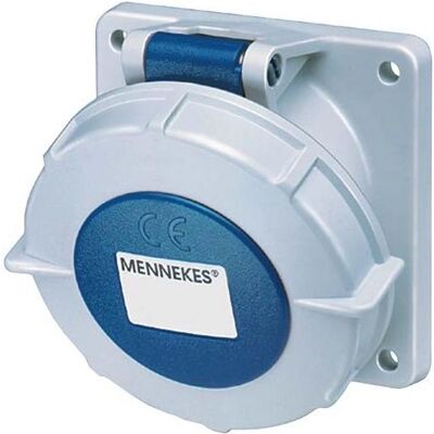 Mennekes, Prise de courant, MEN 1168 16A3P 6H230V Prise en saillie TwinCONTACT IP67 - Publicité Mennekes, Prise de courant, MEN 1168 16A3P 6H230V Prise en saillie TwinCONTACT IP67 - Publicité